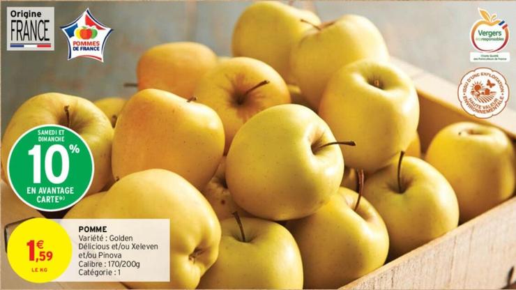 Pommes offre sur Intermarché