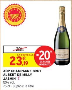 Champagne offre sur Intermarché