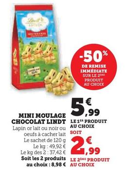 Lindt - Mini Moulage Chocolat