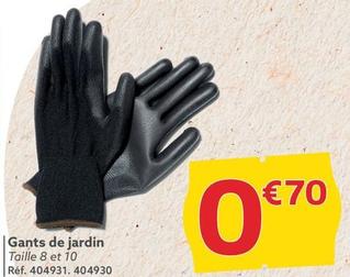 gants de jardin