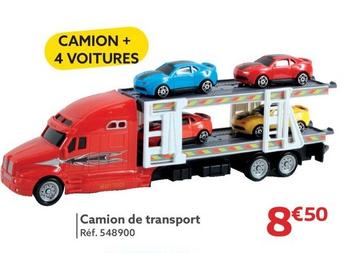 Camion De Transport offre à 8,5€ sur Gifi