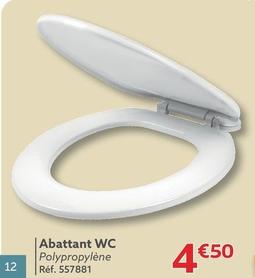 Abattant Wc offre à 4,5€ sur Gifi