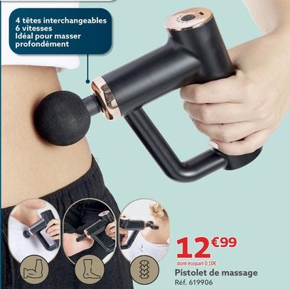 Pistolet De Massage offre à 12,99€ sur Gifi