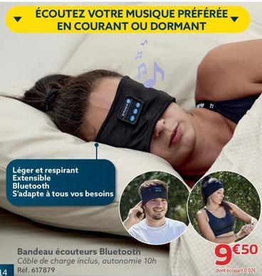 Bandeau Écouteurs Bluetooth offre à 9,5€ sur Gifi