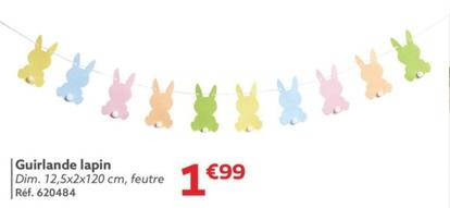 Guirlande Lapin