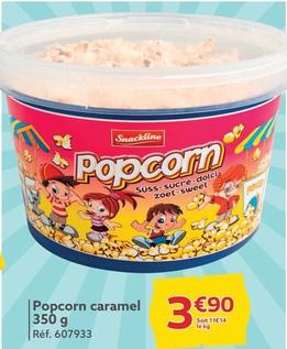Popcorn Caramel offre à 3,9€ sur Gifi