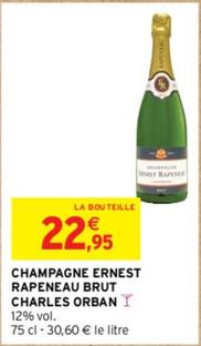 Champagne offre sur Intermarché Contact