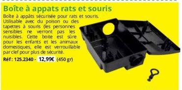 Boîte À Appats Rats Et Souris offre à 12,99€ sur Magellan