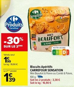 Biscuits offre sur Carrefour