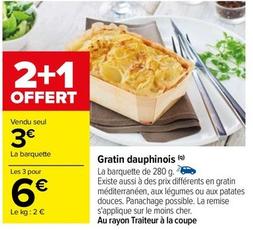 Plats préparés offre sur Carrefour