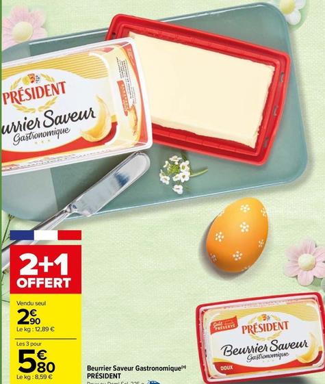 Beurre offre sur Carrefour