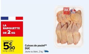 filets de poulet