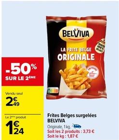 Frites surgelées offre à 2,49€ sur Carrefour Drive