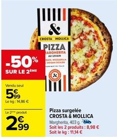 Pizza offre à 5,99€ sur Carrefour Drive