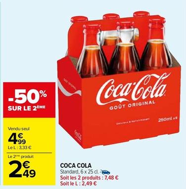 Coca-cola offre sur Carrefour Drive