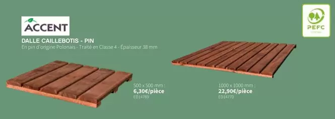 Dalle Gallegoirs - Pin offre à 6,3€ sur VM