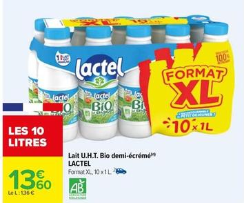 Lait demi-écrémé offre à 13,6€ sur Carrefour Express