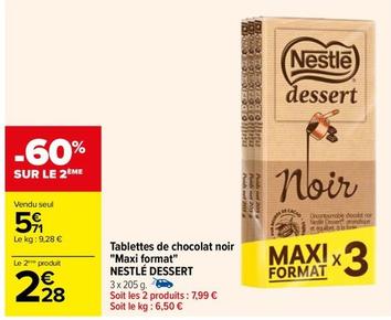 Chocolat noir offre à 5,71€ sur Carrefour Express