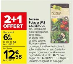 Terreau offre à 6,29€ sur Carrefour Express