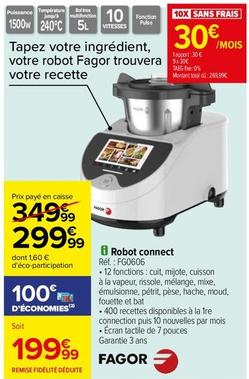 Robot de cuisine offre à 299,99€ sur Carrefour City