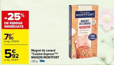 Magret de canard offre sur Carrefour Contact