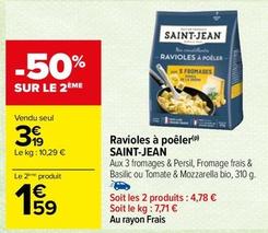 Ravioli offre sur Carrefour Contact