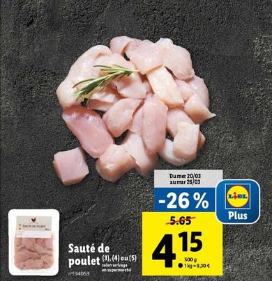 Sauté De Poulet