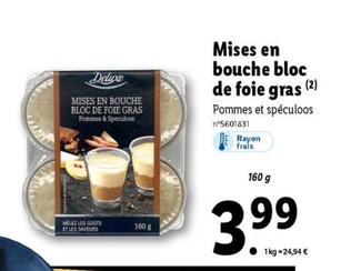 Deluxe - Mises En Bouche Bloc De Foie Gras