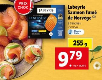 labeyrie - saumon fumé de norvège