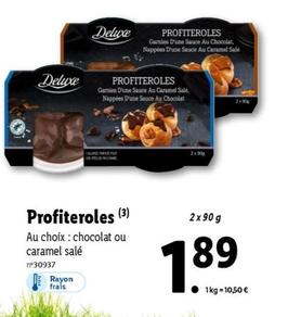 Deluxe - Profiteroles