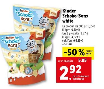 Ferrero - Kinder Schoko-Bons White