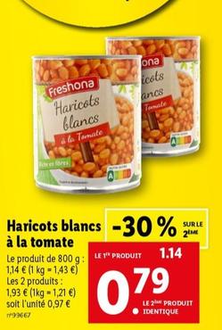 Freshona - Haricots Blancs À La Tomate