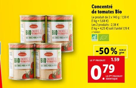 Baresa - Concentré De Tomates Bio