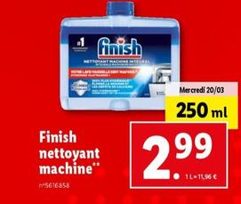 Finish - Nettoyant Machine