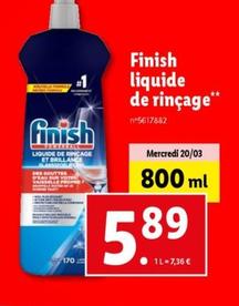 Finish - Liquide De Rincage