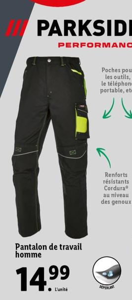 Parkside - Pantalon De Travail Homme