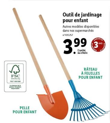 Outil De Jardinage Pour Enfant