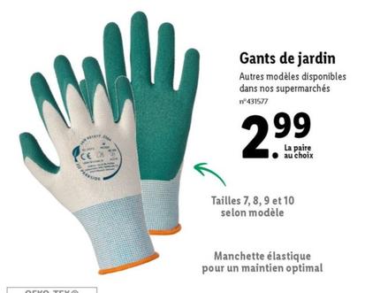 gants de jardin