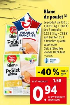 Sain Alby - Blanc De Poulet