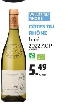 Inné - Côtes Du Rhône 2022 AOP