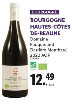 Bourgogne - Bourgogne Hautes-Côtes De-Beaune