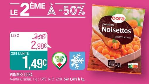 Cora - Pommes offre à 1,99€ sur Supermarché Match