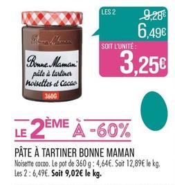 Bonne Maman - Pâte À Tartiner  offre à 6,49€ sur Supermarché Match