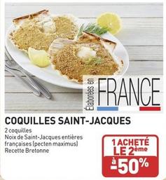 Coquilles Saint-Jacques offre sur Grand Frais