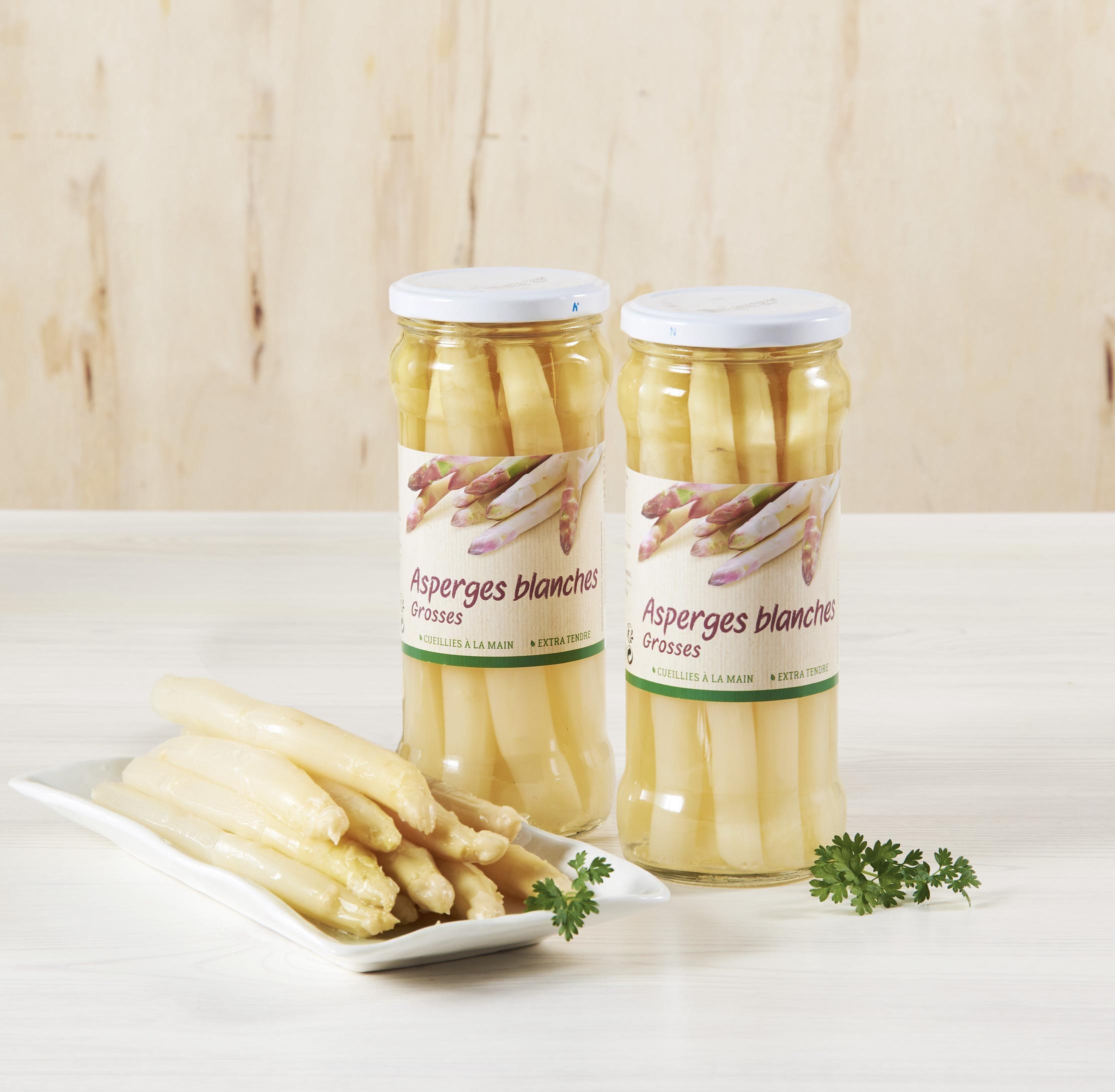 asperges blanches grosses
