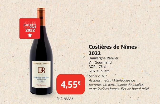 Dauvergne Ranvier - Costières De Nîmes 2022