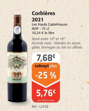 Les Hauts Castelmaure - Corbieres 2021