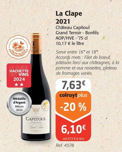 Chateau Capitoul - La Clape 2021