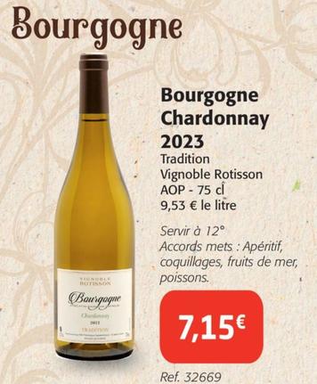 Vignoble Rotisson - Bourgogne Chardonnay 2023