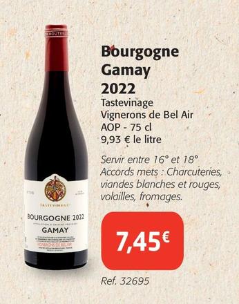 Gamay - Bourgone 2022